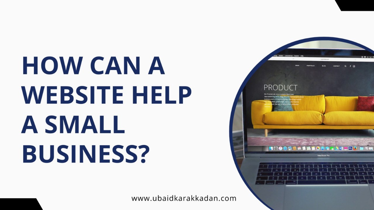 How can a website help a small business